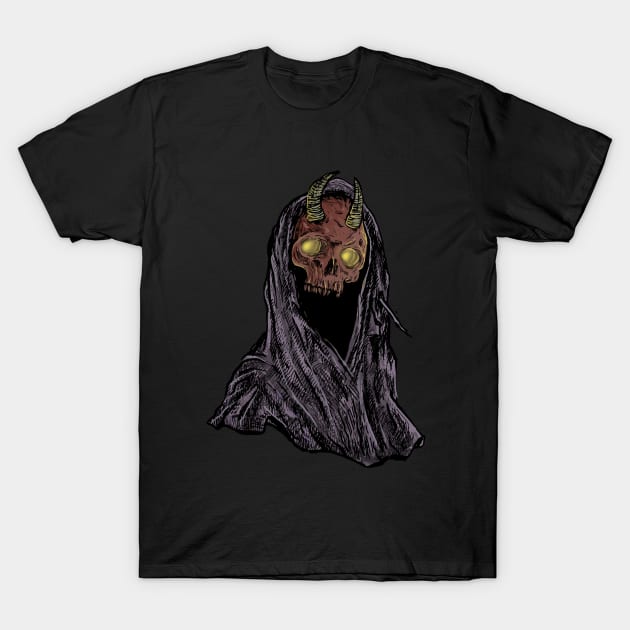 Death Skull No. III B T-Shirt by DeathAnarchy